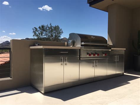 stainless steel outdoor bbq cabinets|stainless steel patio kitchen cabinets.